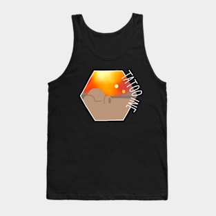 double sun planet Tank Top